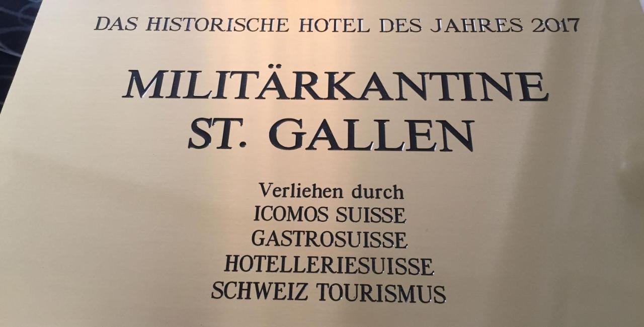 Militarkantine St. Gallen Exteriér fotografie