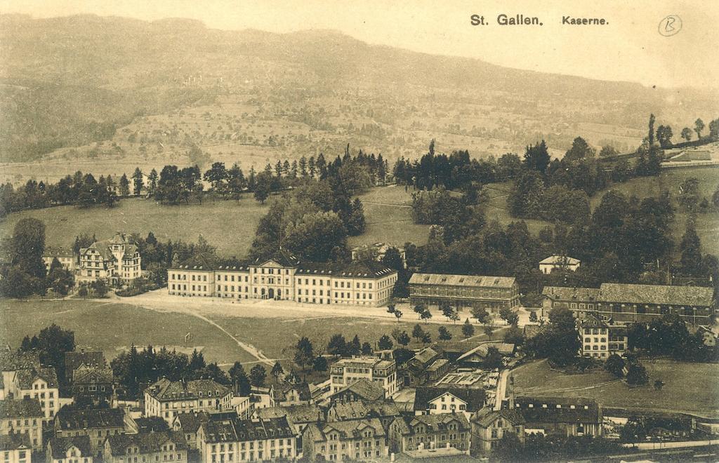 Militarkantine St. Gallen Exteriér fotografie